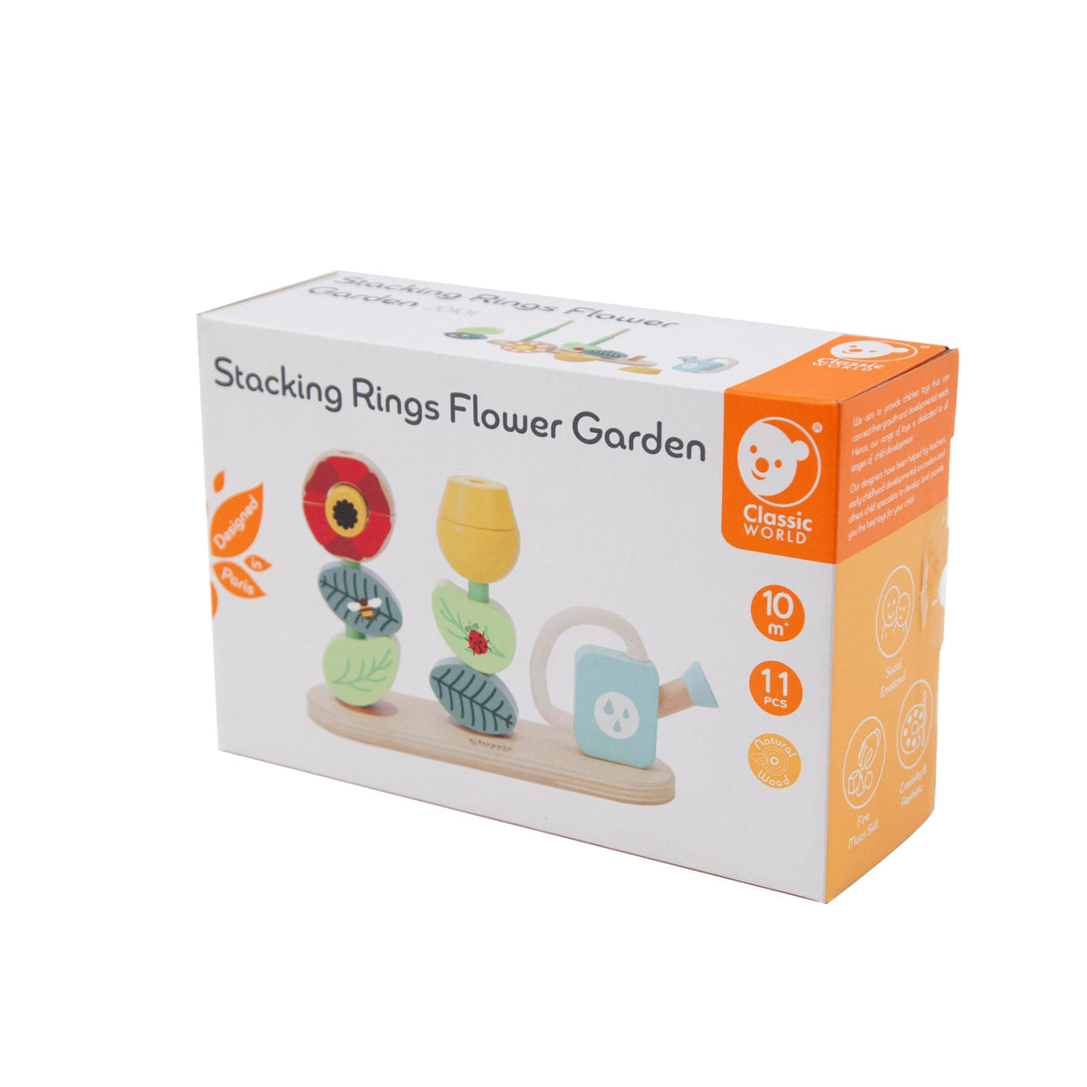 Classic World - Stacking Rings - Flower Garden - view 2