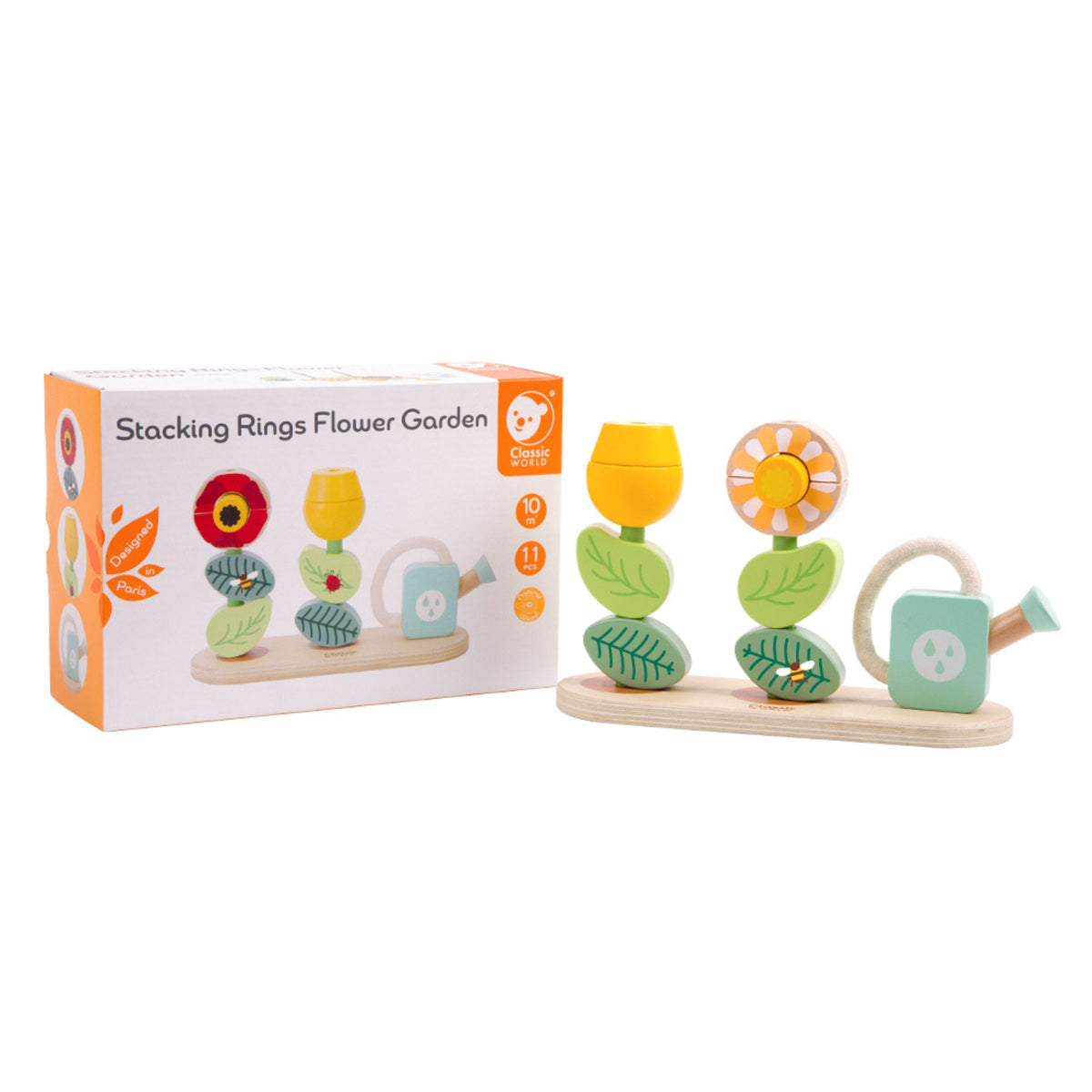Classic World - Stacking Rings - Flower Garden - view 8