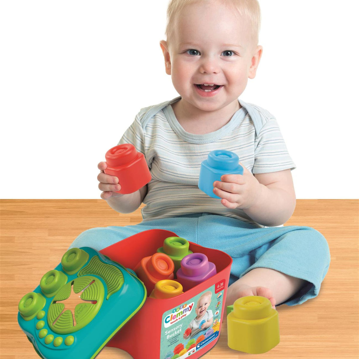 Clementoni - Sensory Bucket 15 pcs