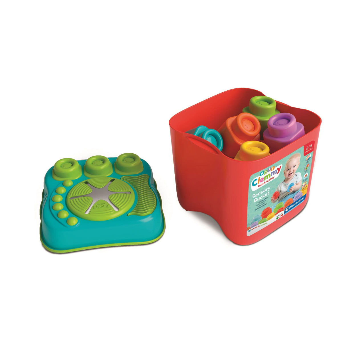 Clementoni - Sensory Bucket 15 pcs - view 2