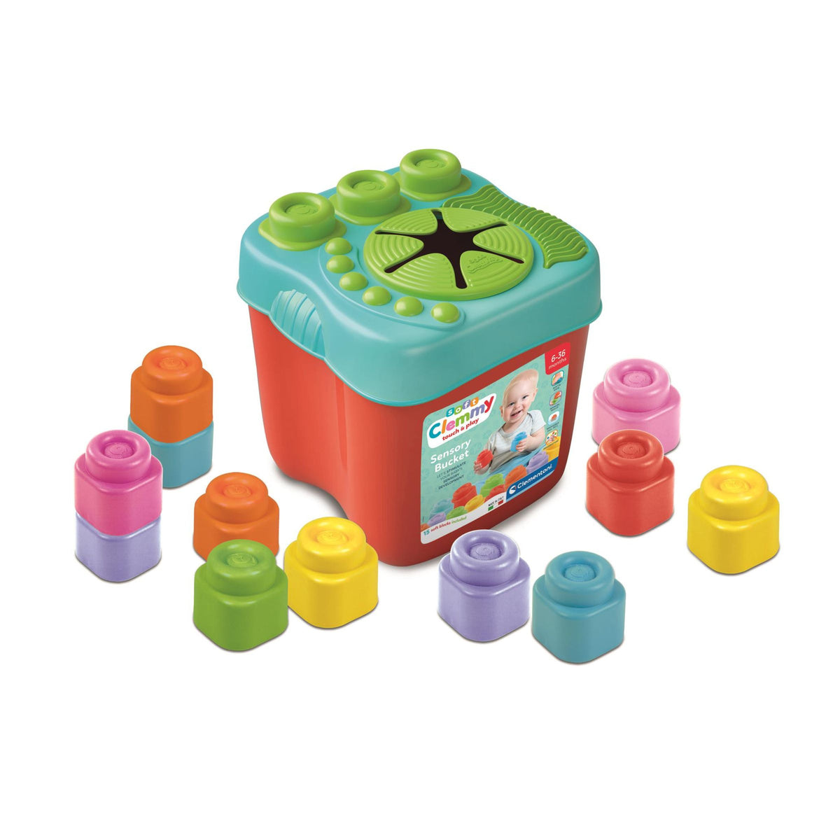 Clementoni - Sensory Bucket 15 pcs - view 3