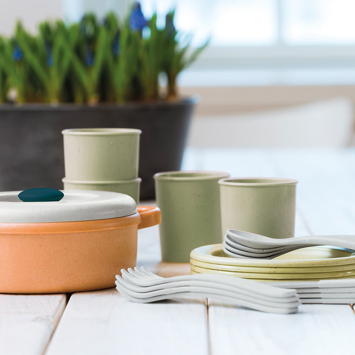 Dantoy - BIOplastic - Dinner Set - 22pcs - view 2
