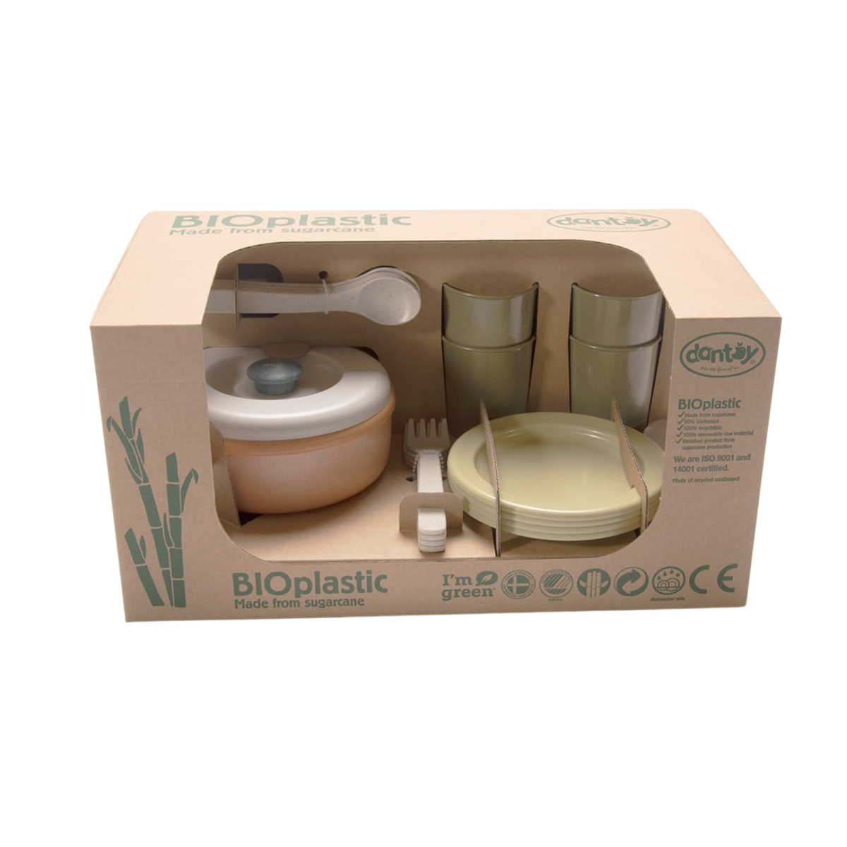 Dantoy - BIOplastic - Dinner Set - 22pcs - view 3