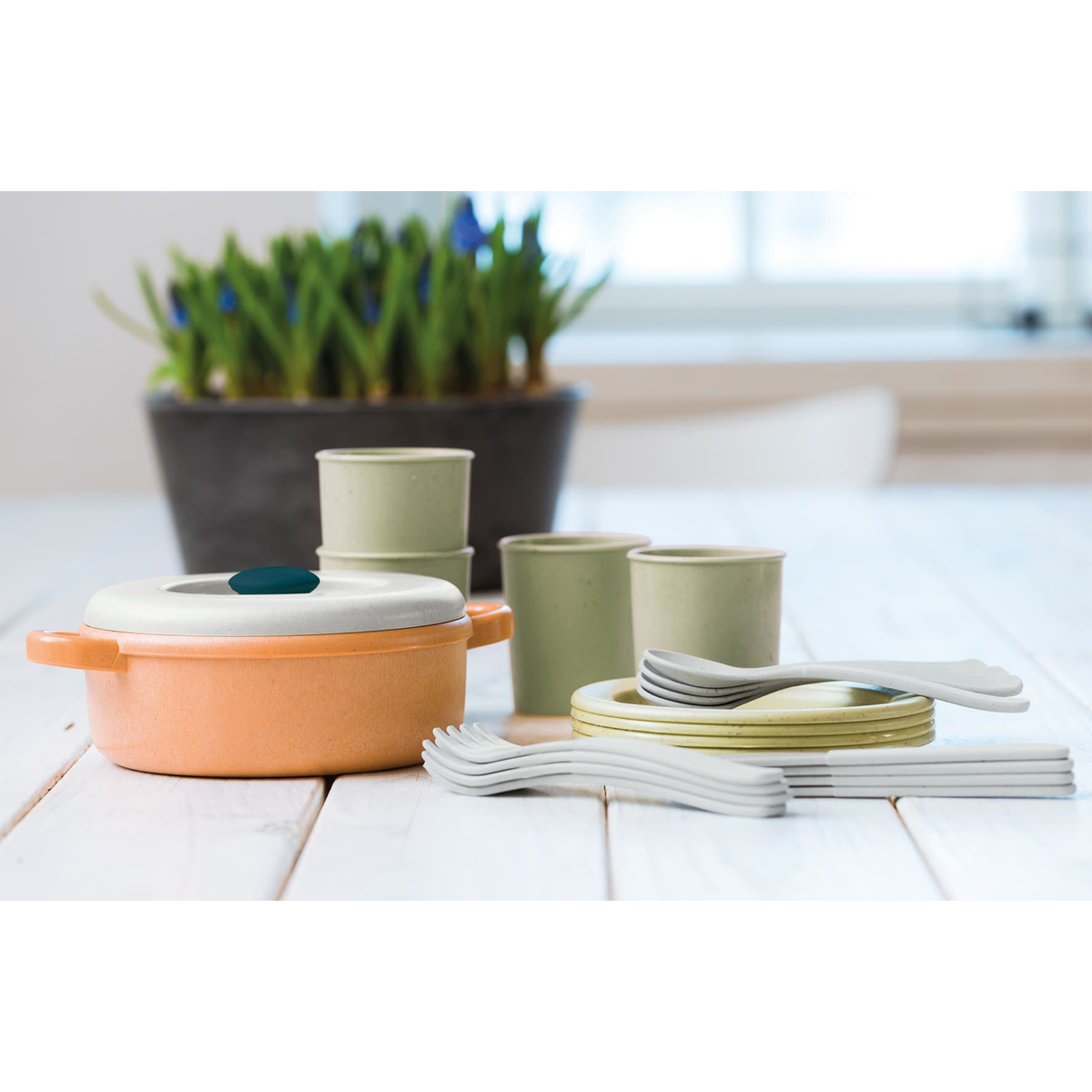 Dantoy - BIOplastic - Dinner Set - 22pcs - view 4