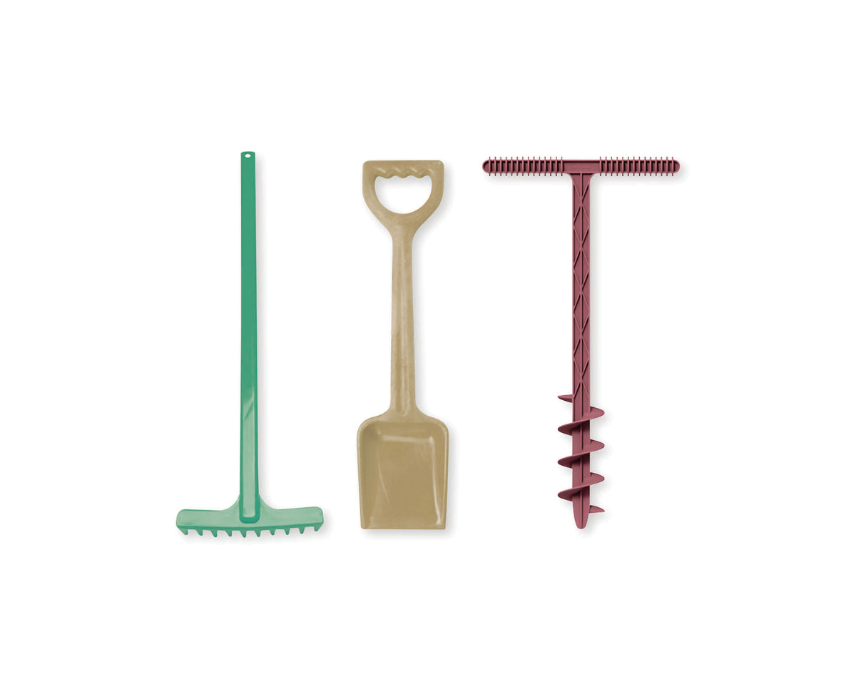 Dantoy - Blue Marine Toys - Sand Drill, Shovel & Rake Set - view 8