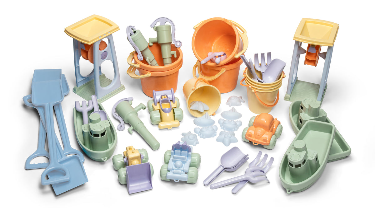 Dantoy - Pastel - Recycled Sand Set (45 pcs) - view 5
