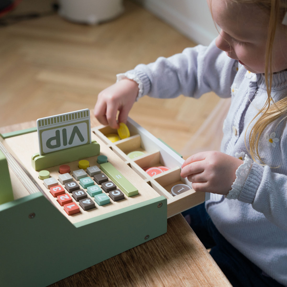 Dantoy - Playful Wood - Cash Register Set - view 4