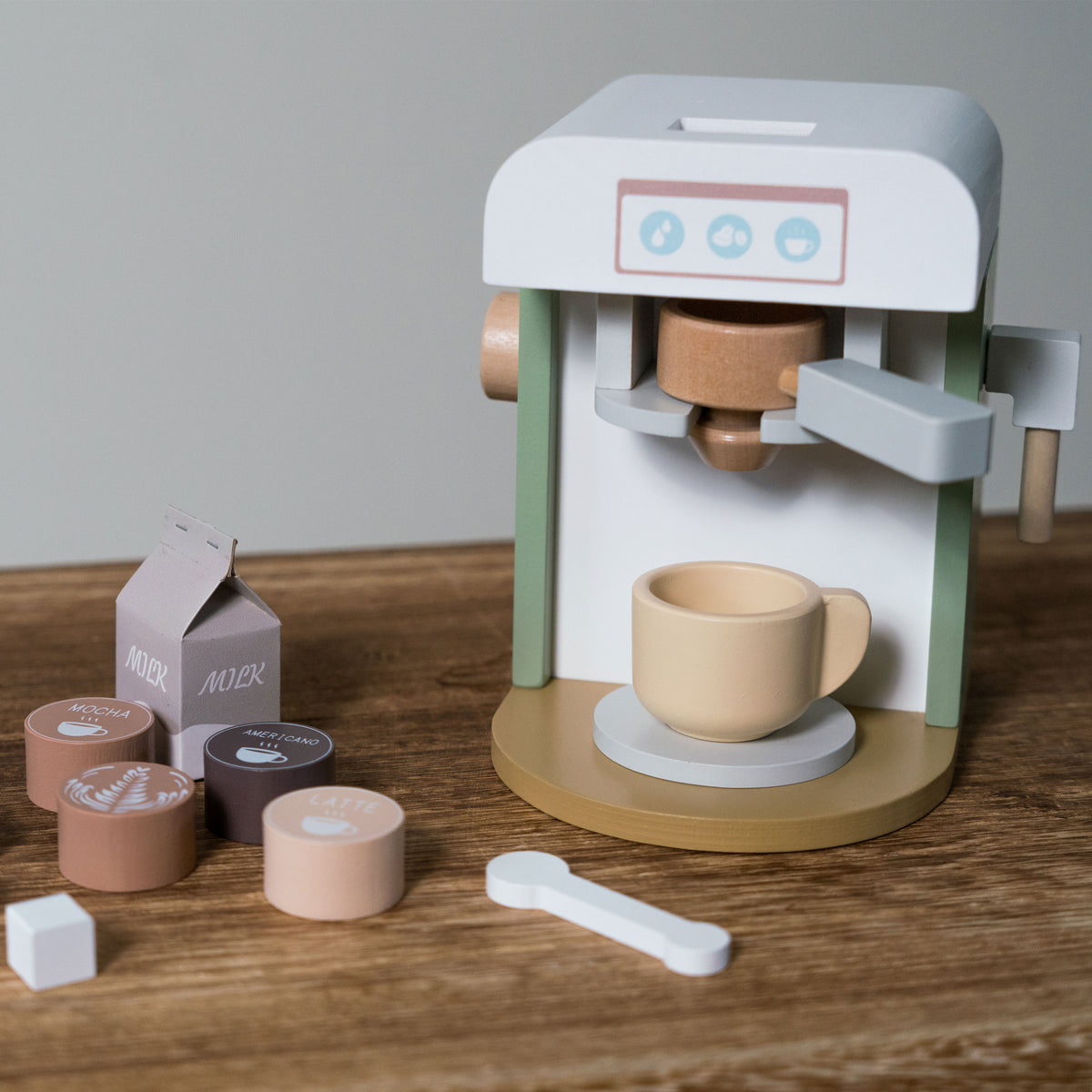 Dantoy - Playful Wood - Coffee Machine XL - view 2