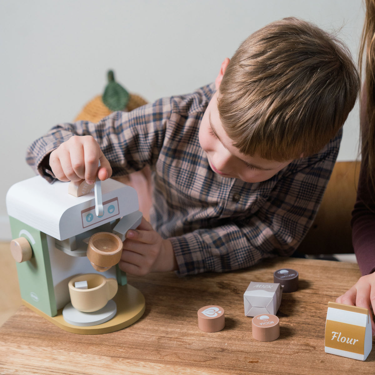 Dantoy - Playful Wood - Coffee Machine XL - view 5