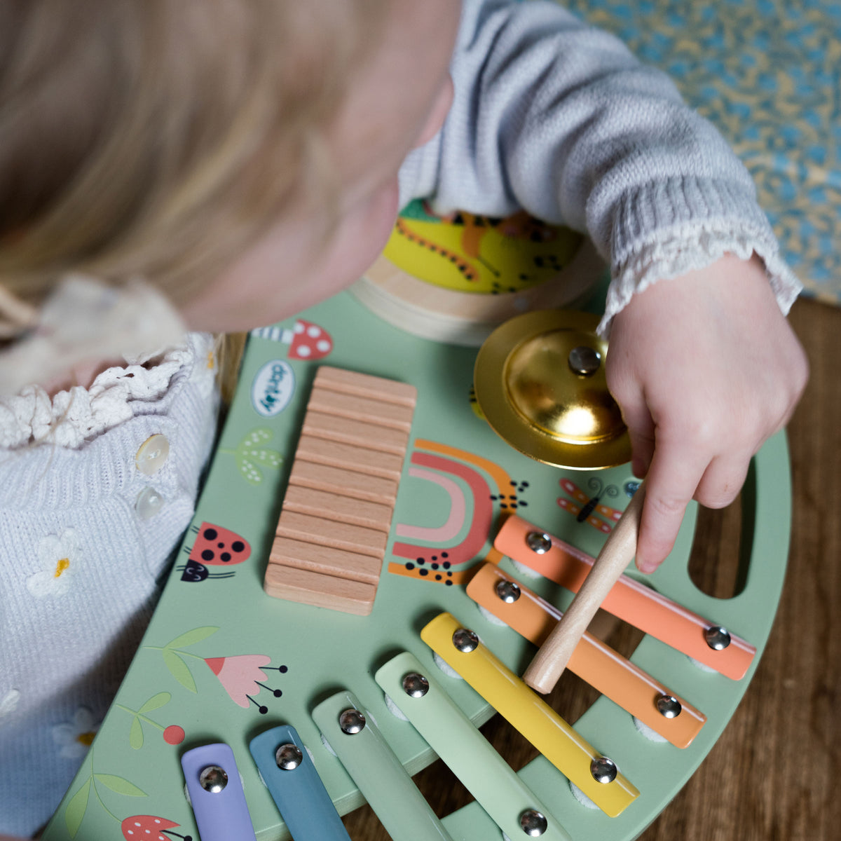 Dantoy - Playful Wood - Music Station - 3 pcs - view 3