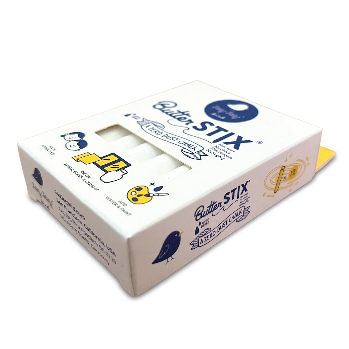 Jaq Jaq Bird - ButterStix 12pk White - view 5
