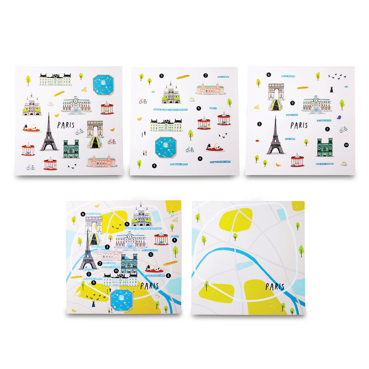 Jaq Jaq Bird - Cities of Wonder Stick It & Go Activity Set - Paris - view 5