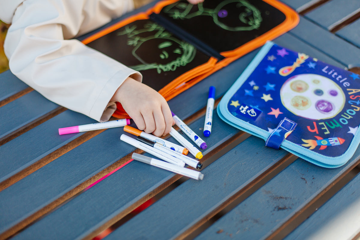 Jaq Jaq Bird -  Doodle It & Go Erasable Book - Hello, World - Dino - view 6