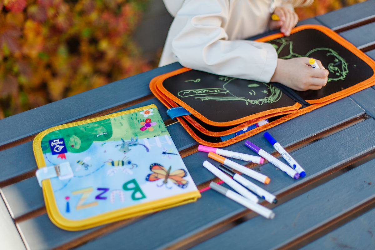 Jaq Jaq Bird -  Doodle It & Go Erasable Book - Hello, World - Dino - view 7