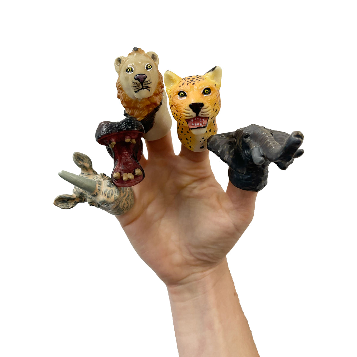 Johnco - Finger Puppet Display - Wild Animals - 50 pieces - view 7