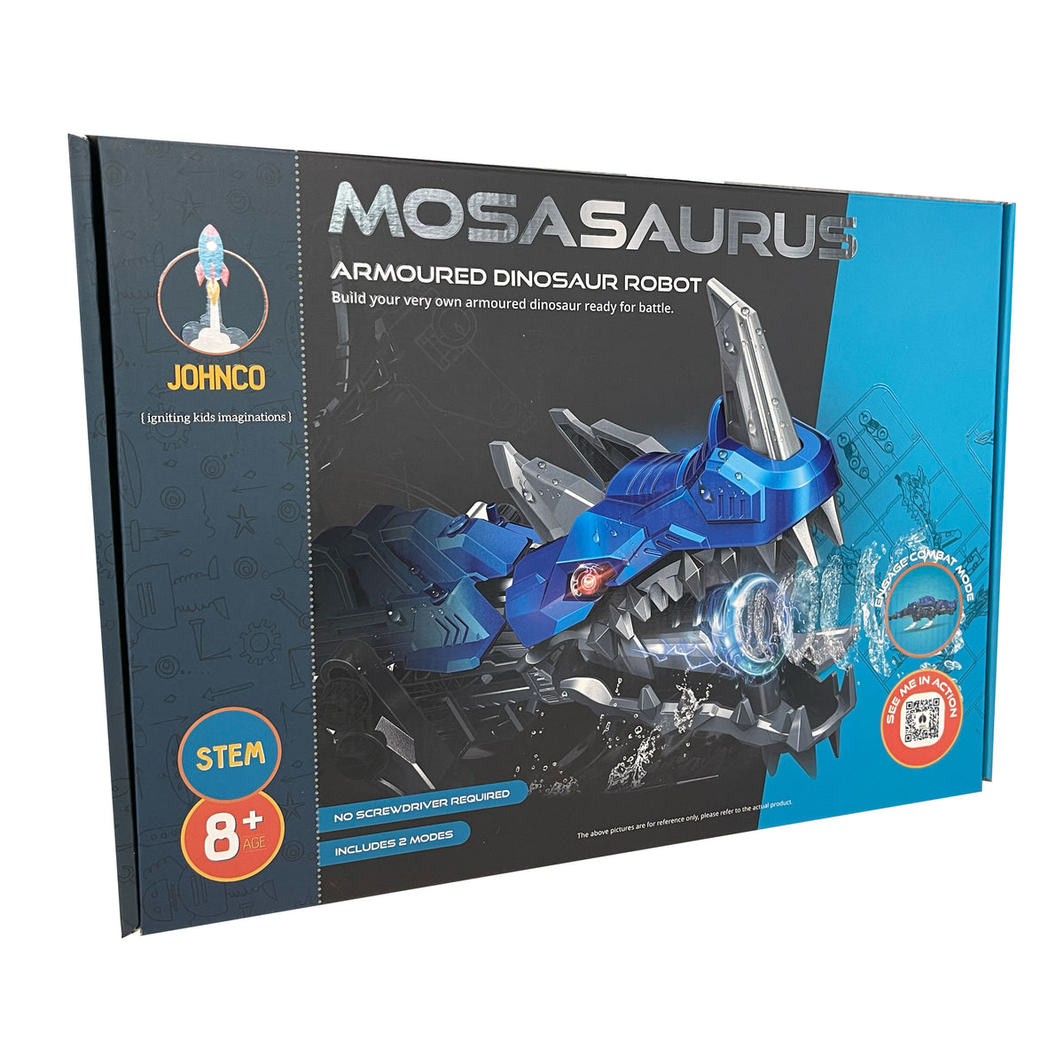 Johnco - Mosasaurus - Armoured Dinosaur Robot - view 5