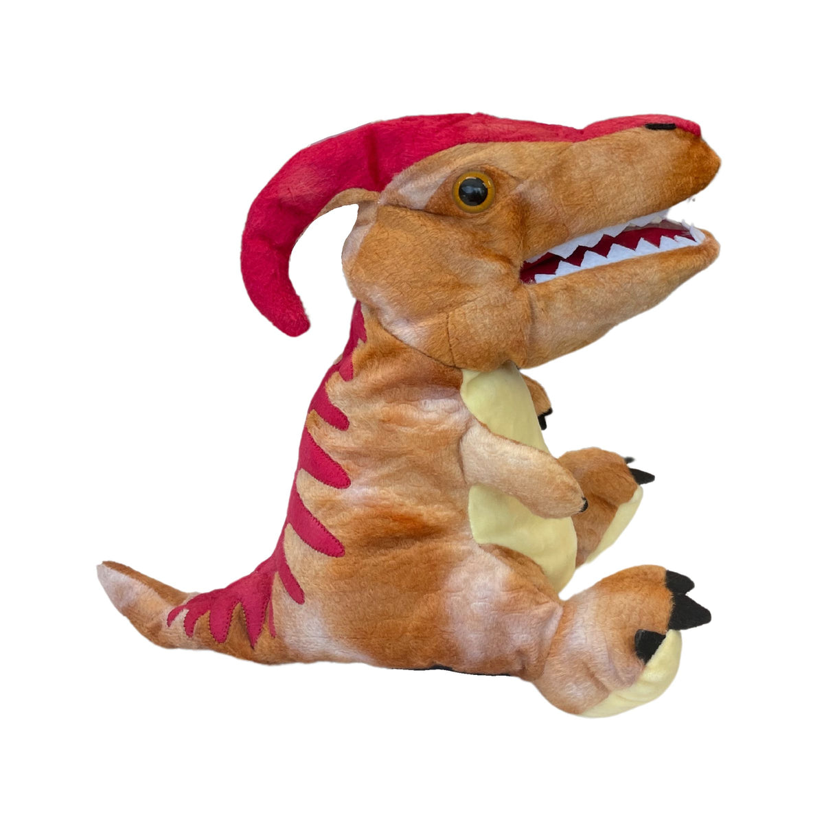Johnco - Plush Hand Puppet - Parasaurolophus - view 2