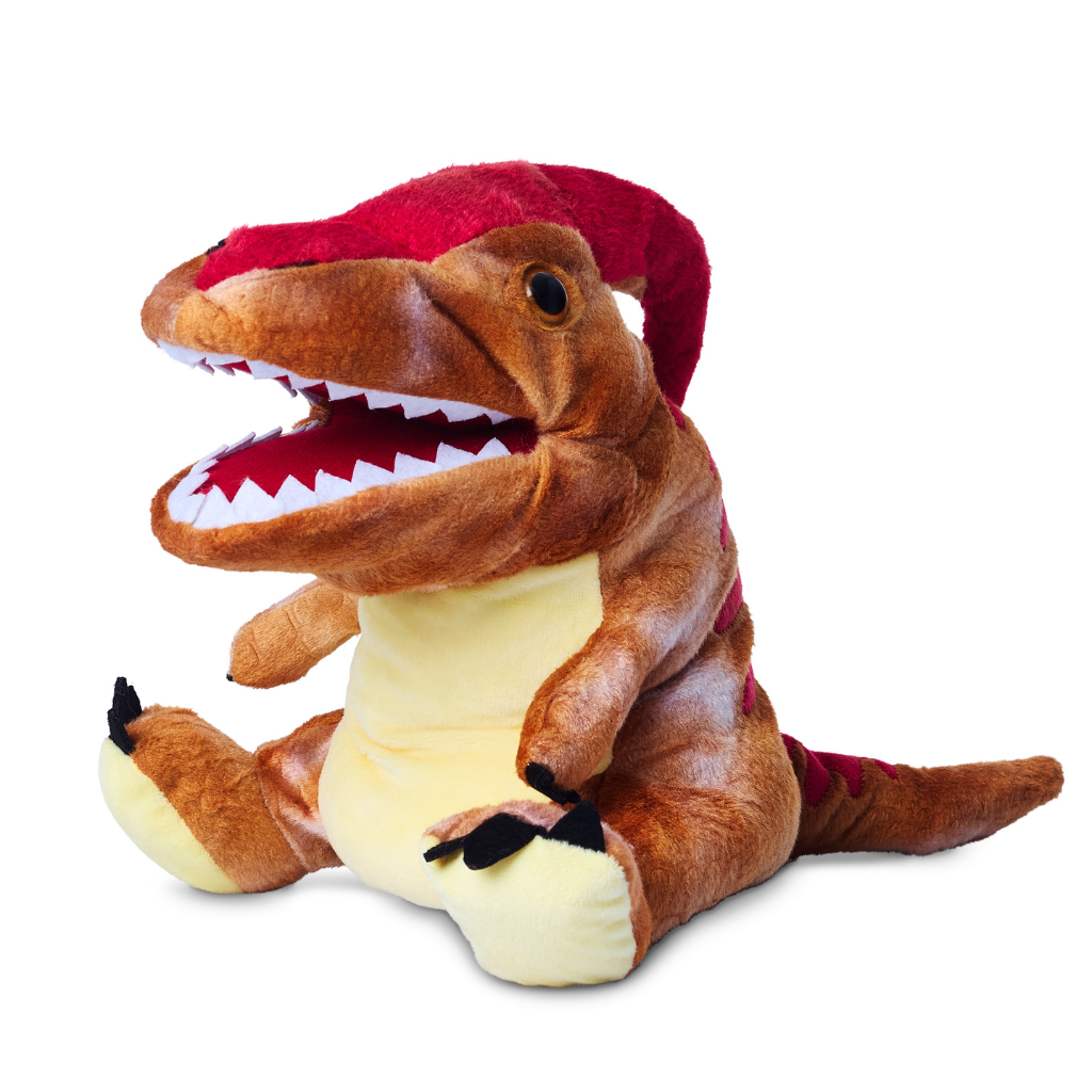 Johnco - Plush Hand Puppet - Parasaurolophus - view 4
