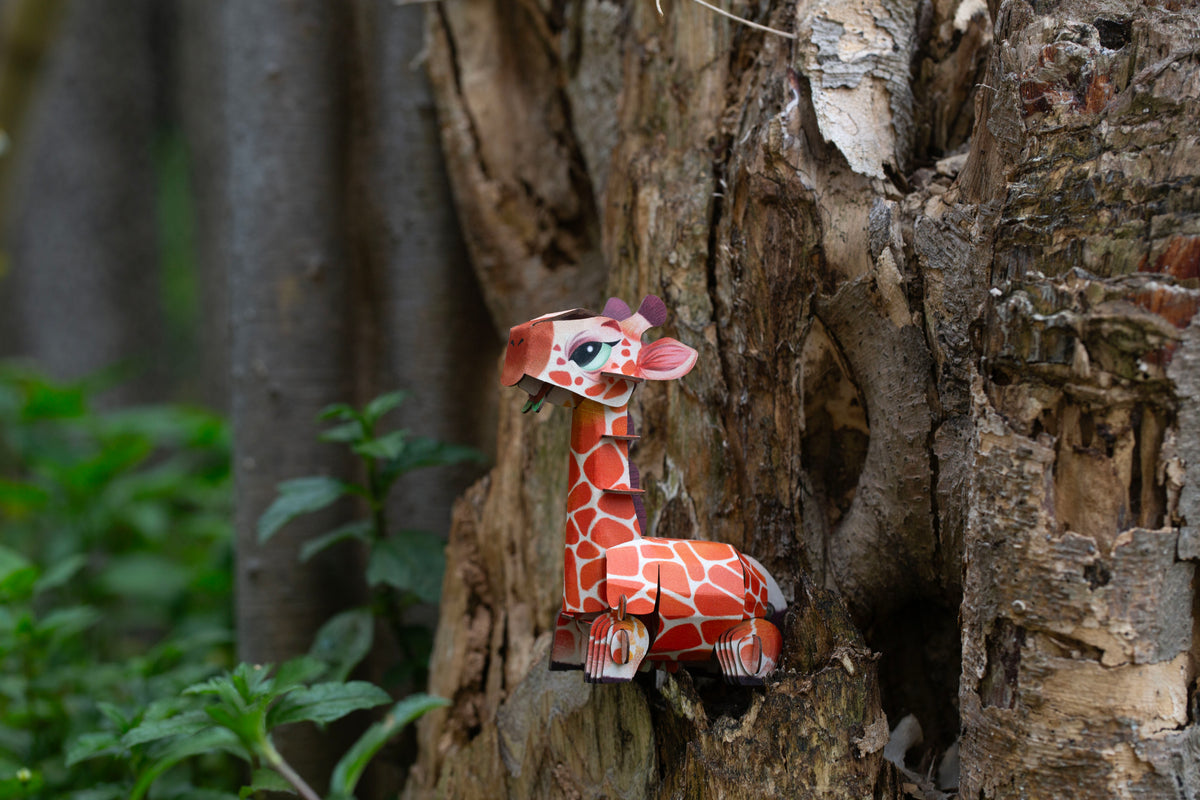 mierEdu - Build n Sound 3D Puzzle - Giraffe - view 8