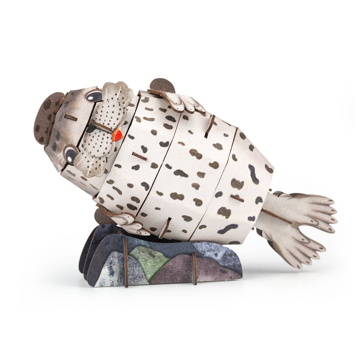 mierEdu - Build n Sound 3D Puzzle - Seal - view 6