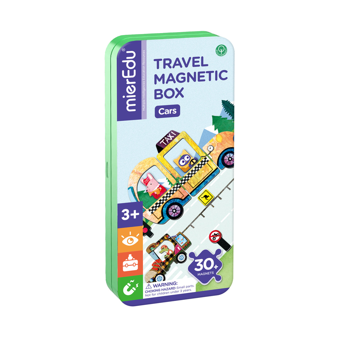 mierEdu - Travel Magnetic Box - Cars - view 3