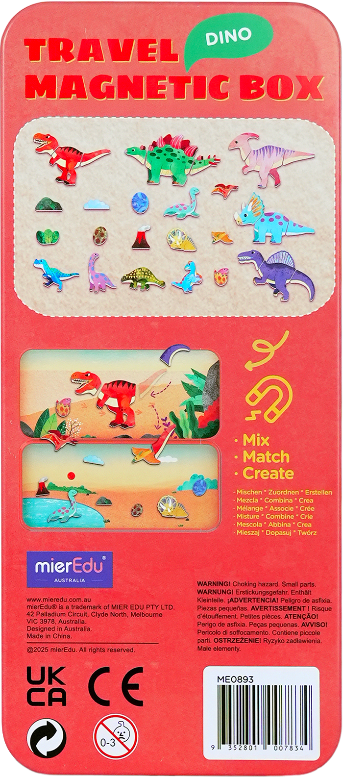 mierEdu - Travel Magnetic Box - Dinosaur Land - view 6