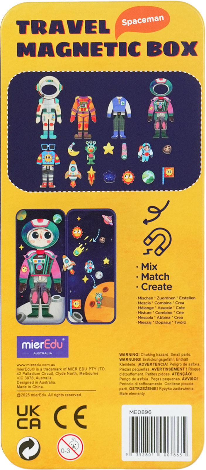 mierEdu - Travel Magnetic Box - Spaceman - view 6