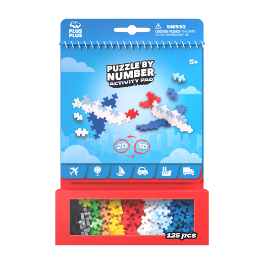 Plus-Plus - Activity Pad – Transportation