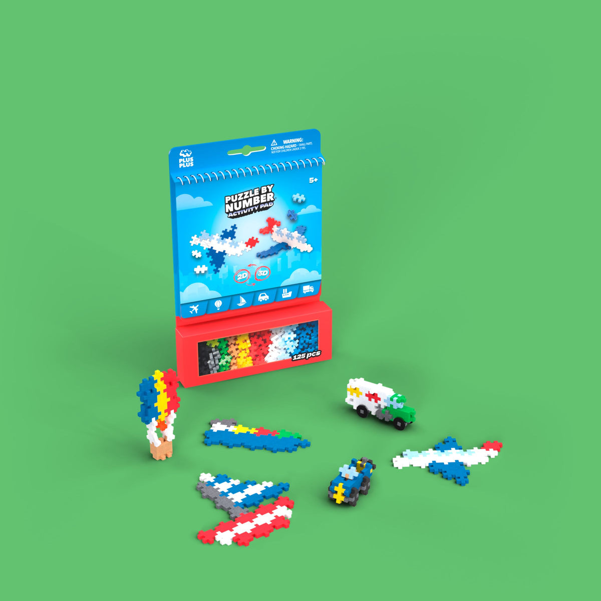 Plus-Plus - Activity Pad – Transportation - view 4