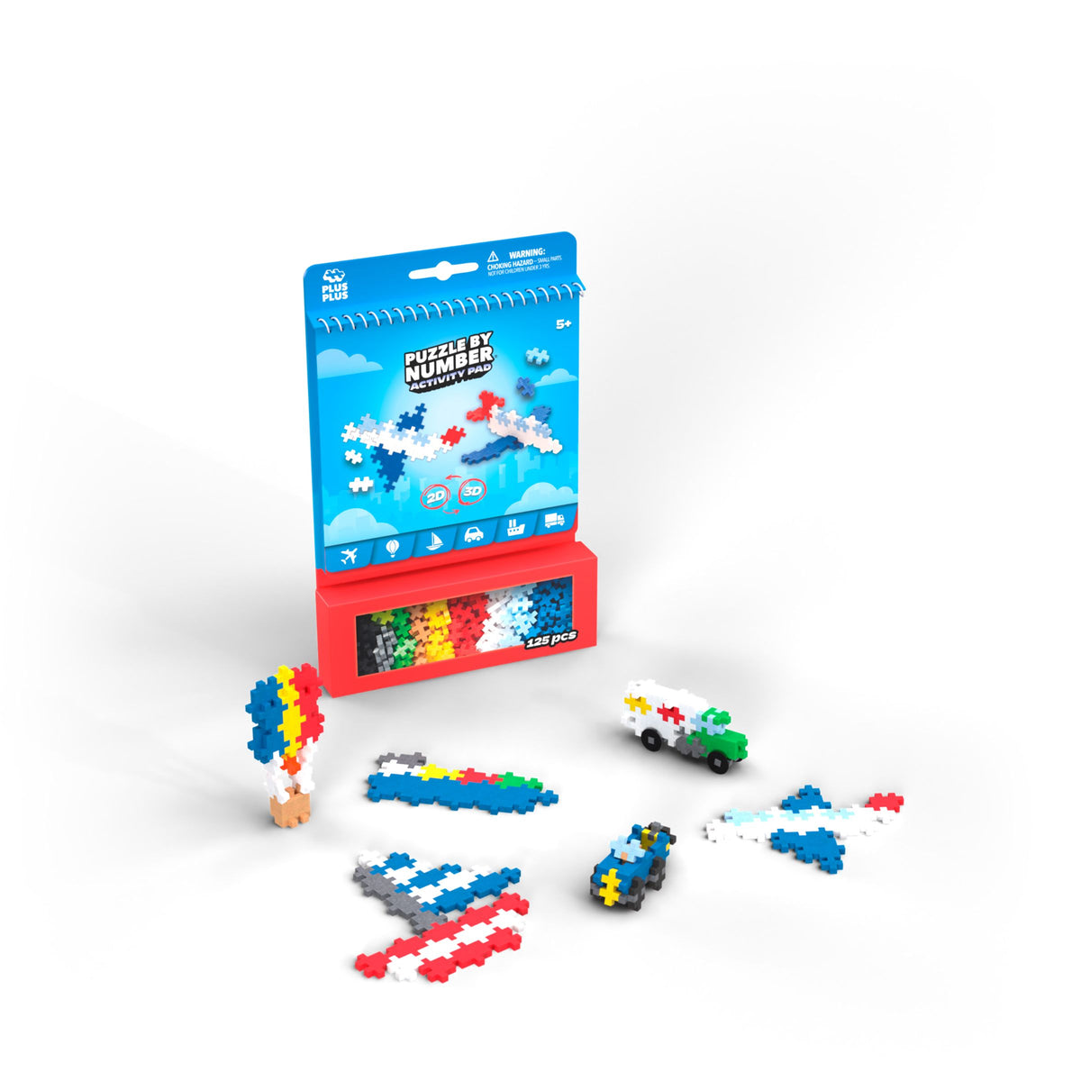 Plus-Plus - Activity Pad – Transportation - view 5
