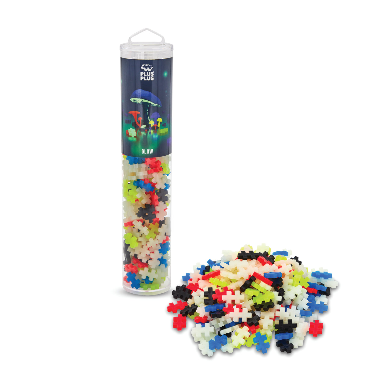 Plus-Plus - Glow in the Dark Mix - 240pcs - view 7