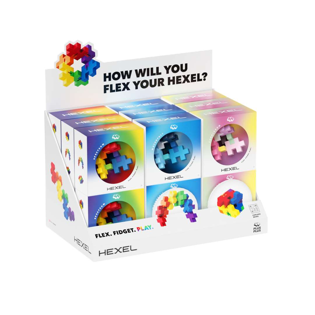 Plus-Plus - Hexel Display - 18 pcs - view 4