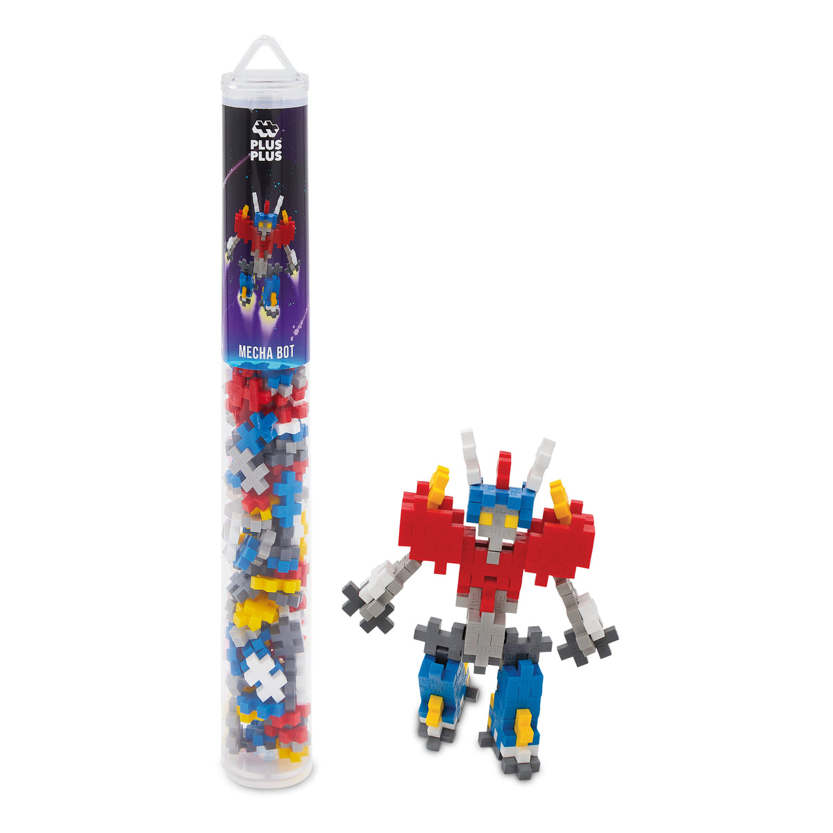 Plus-Plus - Mecha Bot - 100 pcs Tube