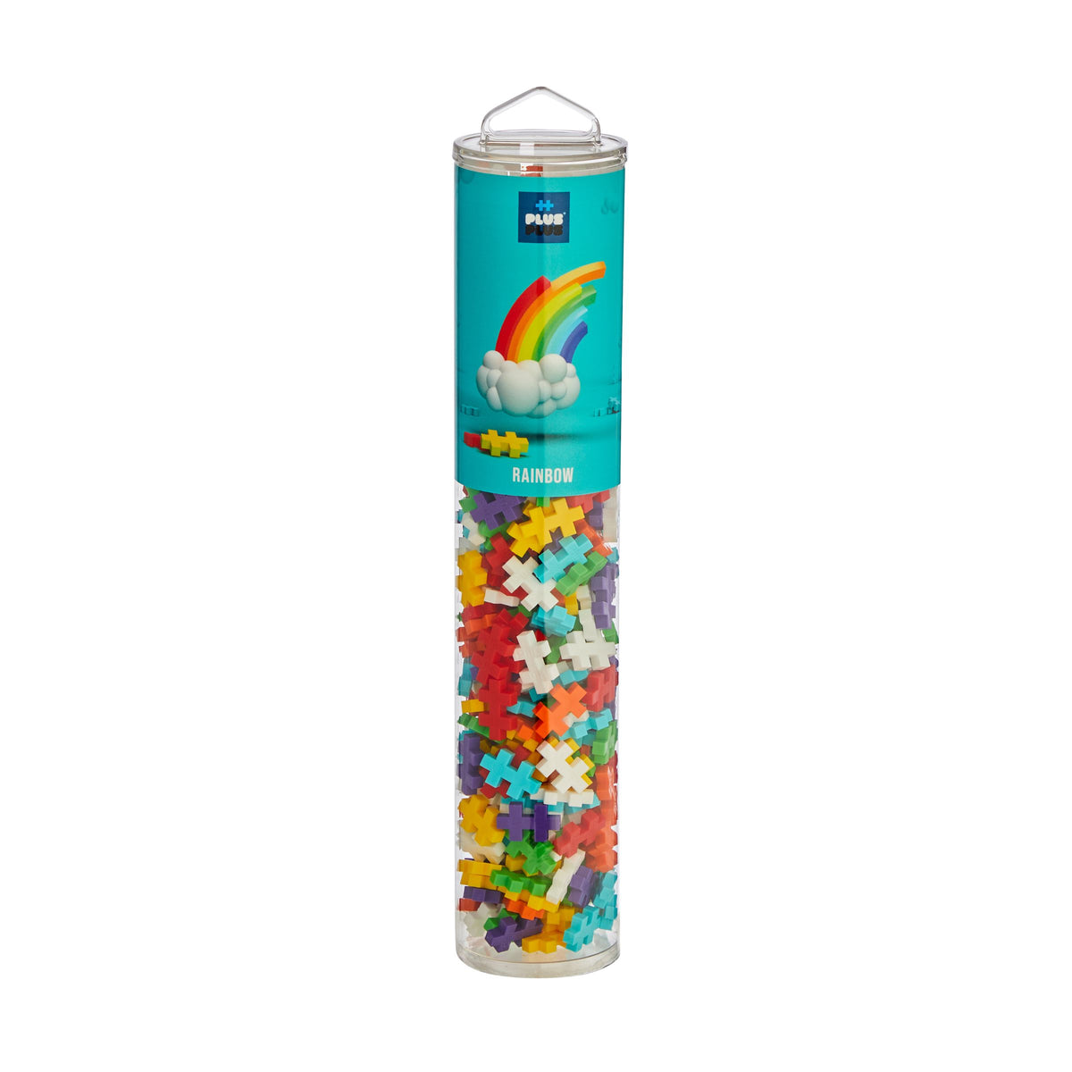 Plus-Plus - Rainbow Color Mix - 240pcs Tube - view 2