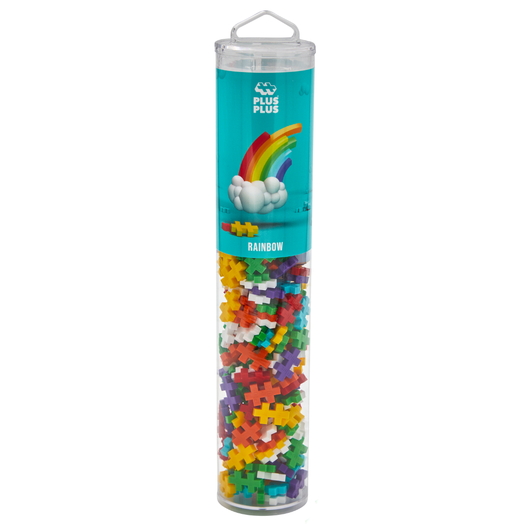 Plus-Plus - Rainbow Color Mix - 240pcs Tube - view 4