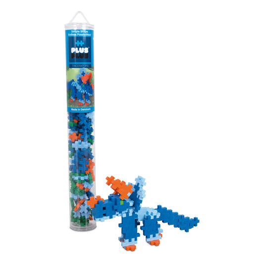 Plus-Plus - Triceratops - 100 pcs Tube