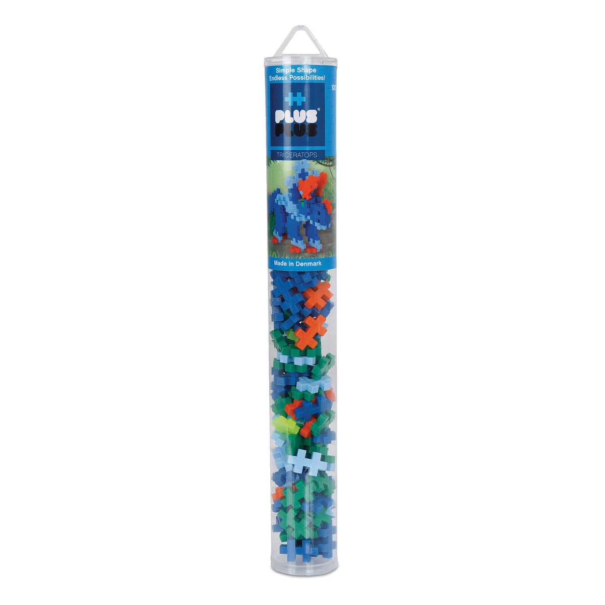 Plus-Plus - Triceratops - 100 pcs Tube - view 3