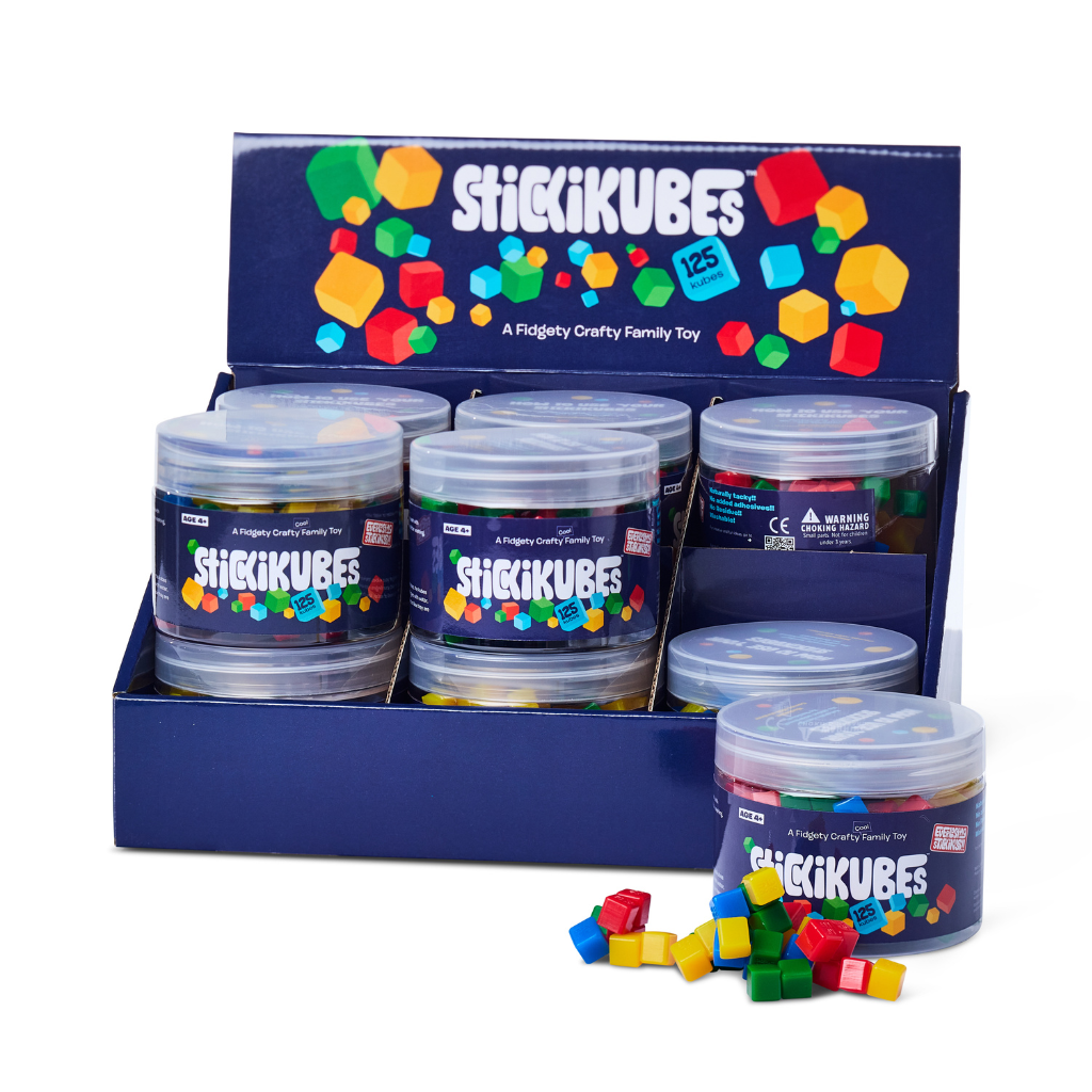 Stickikubes - Original Tub - 125pc - view 2