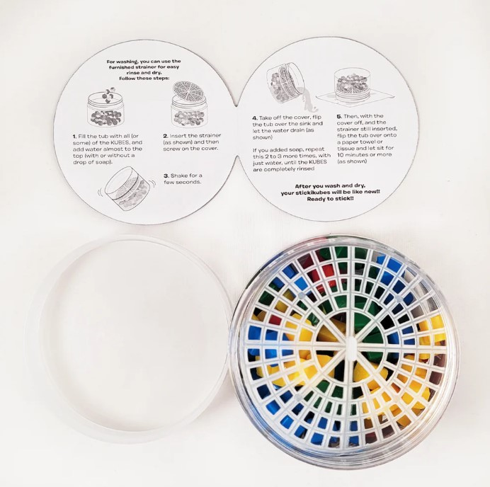 Stickikubes - Original Tub - 125pc - view 8